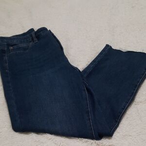 Soft Surroundings Flare Blue Jeans